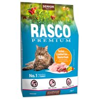 Rasco Premium Cat Senior, Turkey, Cranberries, Nasturtium 2kg