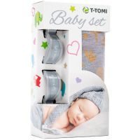 T-TOMI Baby Set Bierdie σετ δώρου για παιδιά 3 τμχ