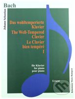 Das wohltemperierte Klavier I (The Well-Tempered Clavier I / Le Clavier bien tempéré I) - kniha z kategorie Noty