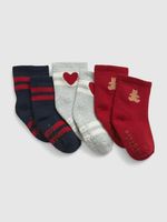 GAP 3 Paar Kindersocken Rot