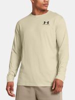 Under Armour UA Sportstyle Left Chest LS Póló Barna