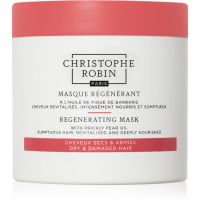 Christophe Robin Regenerating Mask with Prickly Pear Oil регенерираща маска за суха, увредена и химически третирана коса 250 мл.