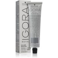 Schwarzkopf Professional IGORA Royal Absolutes SilverWhite tonirana demi-permanentna barva za srebrne in bele lase odtenek Silver 60 ml