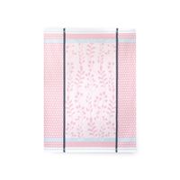 Zwoltex Unisex's Dish Towel Flora Pink/Pattern