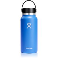 Hydro Flask Wide Mouth Flex Cap термопляшка колір Blue 946 мл