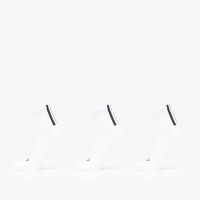 adidas 3 Stripes 1/4 Socks 3-Pack White/ White/ White S