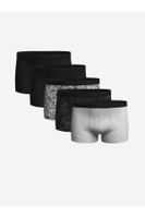 LC Waikiki Standard Fit Cotton Flexible Men's Boxer 5-Pack