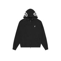 ICECREAM Smiley Zip Through Hoodie - Pánske - Mikina ICECREAM - Čierne - IC26134-BLACK - Veľkosť: L