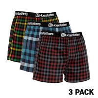 HORSEFEATHERS Boxerky Clay 3Pack - bundle 1 velikost XL