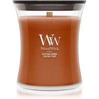 Woodwick Saffron Smoke Duftkerze mit Holzdocht 275 g