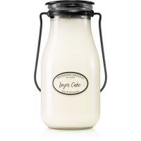 Milkhouse Candle Co. Creamery Layer Cake lumânare parfumată Milkbottle 454 g