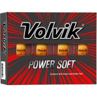 VOLVIK VV POWER SOFT 12 ks Комплект топки за голф, оранжево, размер