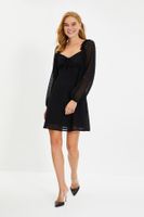 Trendyol Black Textured Dress