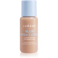 Lumene Blur Even Cover tekoči puder z mat finišem 16 ur odtenek 3 30 ml