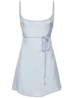 The Km Japanese Cupro Mini Dress
