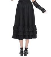 Damenrock DEVIL FASHION - schwarz 3XL-4XL