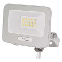 LED reflektor GLARO 10W, bílý, IP65, 1000 lm, neutrální bílá