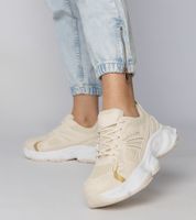 D/CEO Beige sporty sneakers on a chunky sole Klarris