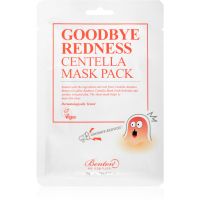 Benton Goodbye Redness Centella upokojujúca plátienková maska pre problematickú pleť, akné 10 ks