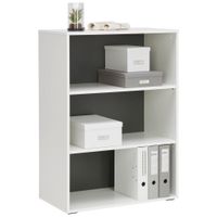 Hom`in REGÁL, antracitová, biela, 75/103,8/40 cm