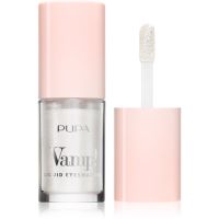 PUPA Milano Vamp! Liquid Eyeshadow Flüssiges Lidschatten Farbton 001 Snow 4 ml