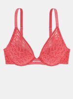 Pink lace bra DORINA - Women's