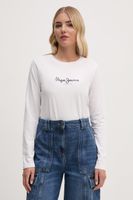 Pepe Jeans Bavlnené tričko s dlhým rukávom Pepe Jeans FIORE LS