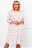 Noční košile Italian Fashion Galea - bavlna Lososová 2XL