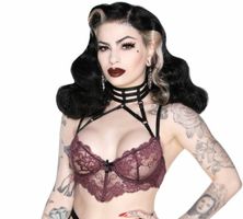 Damen BH KILLSTAR - Tortured Souls Lace XL