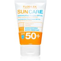 FlosLek Laboratorium Sun Care Derma Tönungscreme für trockene bis empfindliche Haut SPF 50+ 50 ml