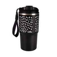 Čierny termohrnček Deluxe 500 ml ALBI