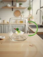 Sinsay - Kubek z figurką 3d w środku - zielony