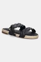 Tommy Hilfiger slapi de piele LEATHER ROPE ESPADRILLE MULE