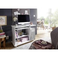 MID.YOU PC STÔL, biela, 50/90/71 cm