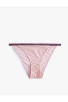 Koton Tulle Brazilian Panties Standard Waist with Thin Band Detail on the Sides