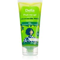 Delia Cosmetics FRUIT ME UP! измиващ гел за лице и тяло Lime 200 мл.