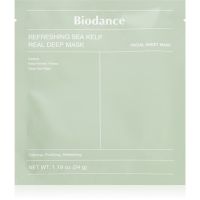 Biodance Refreshing Sea Kelp Real Deep Mask intenzivní hydrogelová maska s extrakty z mořských řas 1 ks