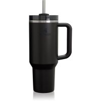 Stanley Quencher H2.O FlowState™ Tumbler lonček iz nerjavečega jekla s slamico velik Black 1180 ml