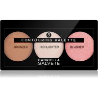 Gabriella Salvete Contouring Palette Púderes highlight és kontúr paletta 15 g