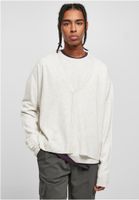 Eco Mix Boxes Cardigan Light Grey