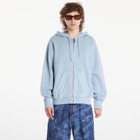 Φούτερ Carhartt WIP Hooded Duster Script Jacket UNISEX Misty Sky Garment Dyed L