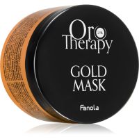 Fanola Oro Therapy Gold Mask vlažilna maska z suhe lase 300 ml