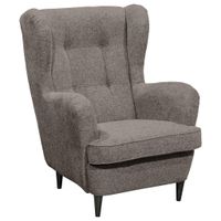 MID.YOU KRESLO UŠIAK, textil, piesková