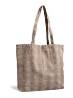 PIECES Shopper torba 'PCKAREN'  bež / svijetlosmeđa / crna
