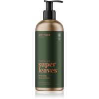 Attitude Super Leaves Essentials prírodné mydlo na ruky Patchouli & Black Pepper 473 ml