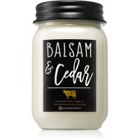 Milkhouse Candle Co. Farmhouse Balsam & Cedar Duftkerze Mason Jar 368 g