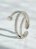 Resti Bransoletka obręcz Dolce Vita z ozdobnymi charmsami