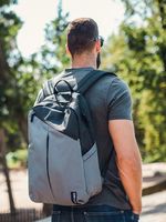 Vuch Rucksack Grau