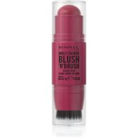 Rimmel Multi-Tasker Blush'N'brush róż do policzków w sztyfcie z pędzelkiem odcień 200 Fushia Glam 8 g
