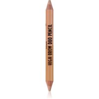 Benefit High Brow Duo Pencil rozjasňujúca ceruzka pod obočie odtieň Medium 2x1,4 g